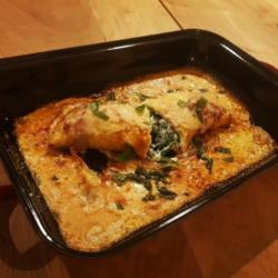 Gefüllter Pfannkuchen