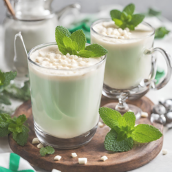 Warmer Schoko-Minz-Drink Wolke 7 mit Build Vanille