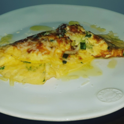 Zucchini-Käse-Omelette